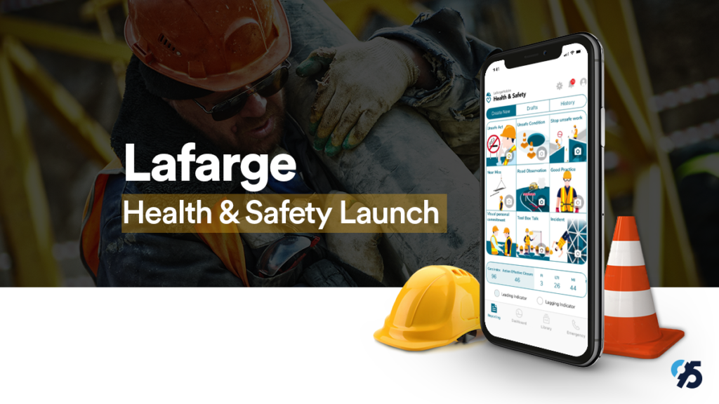 Code95 launches Lafarge – Health and Safety Mobile Application 2019