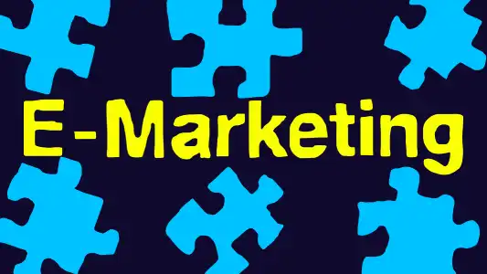 What are the types of e marketing?